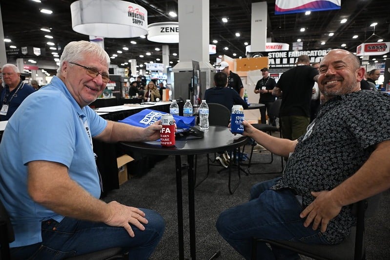 Two Men Drinking